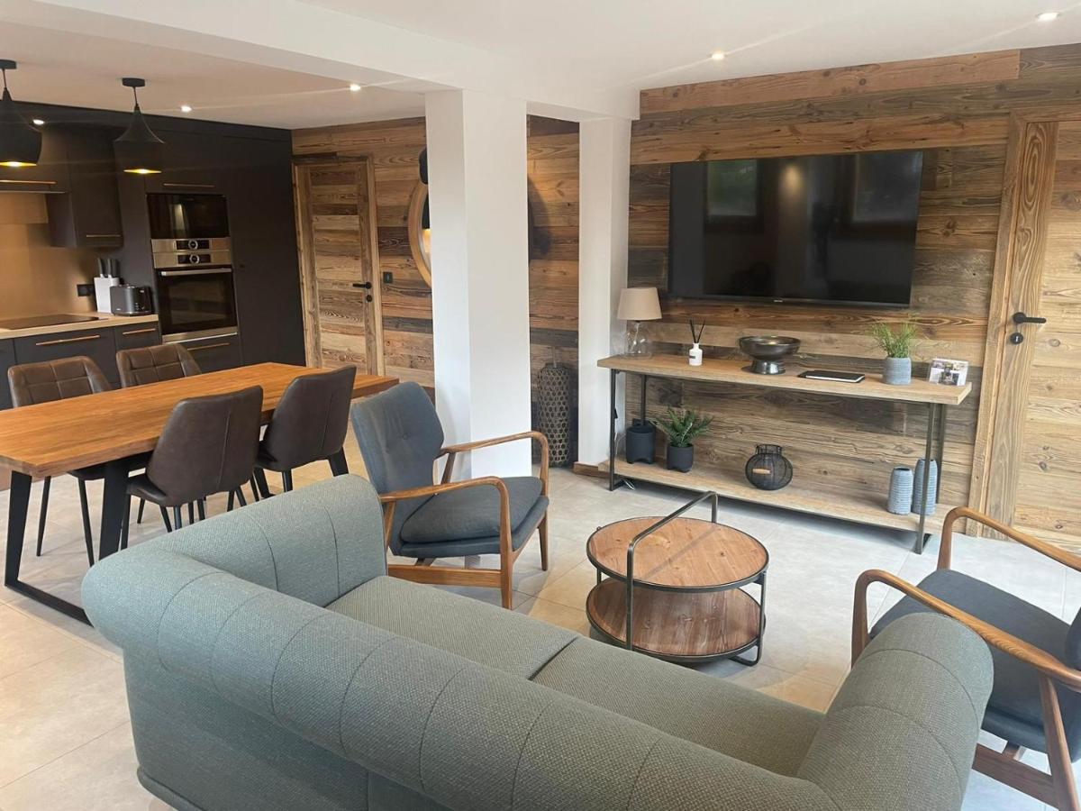 Le Petit Cham - Cosy And Stylist With Balcony View Apartman Morzine Kültér fotó